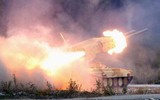 [ẢNH] ‘Hỏa thần nhiệt áp’ TOS-1A được Nga triển khai sát biên giới