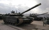 [ẢNH] Nga nói gì về việc điều hàng loạt xe tăng T-72B3 đến sát biên giới Ukraine?