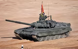 [ẢNH] Nga nói gì về việc điều hàng loạt xe tăng T-72B3 đến sát biên giới Ukraine?