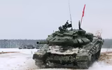 [ẢNH] Nga nói gì về việc điều hàng loạt xe tăng T-72B3 đến sát biên giới Ukraine?