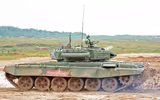 [ẢNH] Nga nói gì về việc điều hàng loạt xe tăng T-72B3 đến sát biên giới Ukraine?