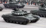 [ẢNH] Nga nói gì về việc điều hàng loạt xe tăng T-72B3 đến sát biên giới Ukraine?