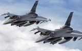 [ẢNH] Phi đội F-16 Mỹ mang tên lửa AIM-120 và AIM-9 tới Biển Đông hội quân