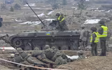 [ẢNH] Phe ly khai cáo buộc Ukraine bất ngờ tấn công họ