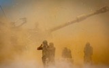[ẢNH] Israel dùng pháo tự hành Mỹ nã đạn dữ dội vào dải Gaza