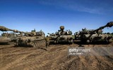[ẢNH] Israel dùng pháo tự hành Mỹ nã đạn dữ dội vào dải Gaza