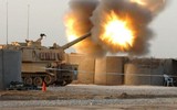 [ẢNH] Israel dùng pháo tự hành Mỹ nã đạn dữ dội vào dải Gaza
