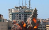 [ẢNH] Cách Israel đuổi thường dân ra ngoài trước khi đánh sập các tòa nhà tại dải Gaza
