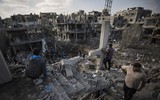 [ẢNH] Cách Israel đuổi thường dân ra ngoài trước khi đánh sập các tòa nhà tại dải Gaza