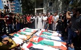 [ẢNH] Cách Israel đuổi thường dân ra ngoài trước khi đánh sập các tòa nhà tại dải Gaza