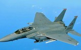 [ẢNH] Tiêm kích F-15QA hiện đại nhất thế giới lao khỏi đường băng