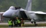 [ẢNH] Tiêm kích F-15QA hiện đại nhất thế giới lao khỏi đường băng