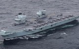 [ẢNH] Nữ hoàng Anh thăm siêu tàu sân bay chuẩn bị tới Biển Đông