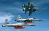 [ẢNH] F-5E Tiger II Thụy Sĩ đâm vào núi khi tập không chiến