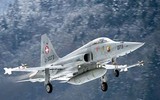 [ẢNH] F-5E Tiger II Thụy Sĩ đâm vào núi khi tập không chiến