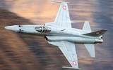 [ẢNH] F-5E Tiger II Thụy Sĩ đâm vào núi khi tập không chiến