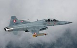 [ẢNH] F-5E Tiger II Thụy Sĩ đâm vào núi khi tập không chiến