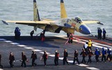 [ẢNH] Đưa ‘hổ giấy’ J-15 ra bay biển, hiểm nguy rình rập chính phi công Trung Quốc