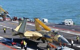 [ẢNH] Đưa ‘hổ giấy’ J-15 ra bay biển, hiểm nguy rình rập chính phi công Trung Quốc