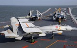 [ẢNH] Đưa ‘hổ giấy’ J-15 ra bay biển, hiểm nguy rình rập chính phi công Trung Quốc