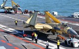 [ẢNH] Đưa ‘hổ giấy’ J-15 ra bay biển, hiểm nguy rình rập chính phi công Trung Quốc