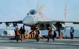 [ẢNH] Đưa ‘hổ giấy’ J-15 ra bay biển, hiểm nguy rình rập chính phi công Trung Quốc