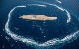 [ẢNH] Iran chuyển vũ khí gây khó chịu cho tàu sân bay Mỹ ra Đại Tây Dương 