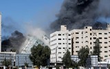 [ẢNH] Lý do không kích đánh sập tòa báo Gaza vừa được Israel tiết lộ