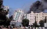 [ẢNH] Lý do không kích đánh sập tòa báo Gaza vừa được Israel tiết lộ