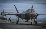 [ẢNH] F-35B trở thành tiêm kích hạm ‘xương sống’ của hải quân Anh