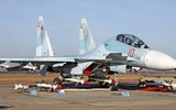 [ẢNH] Su-30SM Nga áp sát buộc F-35 NATO phải đổi hướng bay