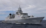 [ẢNH] Sức mạnh chiến hạm Hà Lan vừa chạm mặt với tiêm kích Su-30SM của Nga