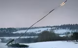 [ẢNH] Syria dùng 'rồng lửa đa đầu' UR-77 để hủy diệt phiến quân