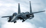 [ẢNH] Màn 'song kiếm hợp bích' giữa F-15E và F-22 tại Thái Bình Dương