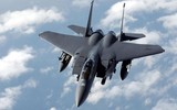 [ẢNH] Màn 'song kiếm hợp bích' giữa F-15E và F-22 tại Thái Bình Dương
