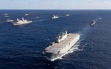 [ẢNH] Soái hạm của Australia, nhân tố bất ngờ tại Biển Đông
