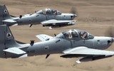 [ẢNH] Bất ngờ với chiến đấu cơ Mỹ trang bị cho Afghanistan để đánh Taliban