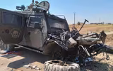 [ẢNH] Bất ngờ xe bọc thép cứu mạng lính Nga tại Syria là do NATO sản xuất
