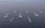 [ẢNH] Nhóm tác chiến tàu sân bay Anh lừng lững tiến vào Biển Đông