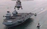 [ẢNH] Nhóm tác chiến tàu sân bay Anh lừng lững tiến vào Biển Đông
