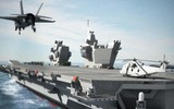 [ẢNH] Nhóm tác chiến tàu sân bay Anh lừng lững tiến vào Biển Đông