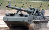 [ẢNH] Pháo tự hành bắn đạn hạt nhân của Nga bị mắc kẹt dưới gầm cầu