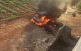 [ẢNH] Do thám cơ Nga bị phiến quân bắn hạ tại Syria