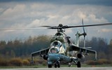 [ẢNH] Tập trận với 'xe tăng bay' Mi-24, Nga gửi tín hiệu rắn tới Taliban