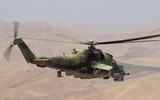 [ẢNH] Tập trận với 'xe tăng bay' Mi-24, Nga gửi tín hiệu rắn tới Taliban
