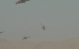[ẢNH] Tập trận với 'xe tăng bay' Mi-24, Nga gửi tín hiệu rắn tới Taliban