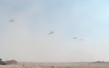 [ẢNH] Tập trận với 'xe tăng bay' Mi-24, Nga gửi tín hiệu rắn tới Taliban