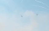 [ẢNH] Tập trận với 'xe tăng bay' Mi-24, Nga gửi tín hiệu rắn tới Taliban