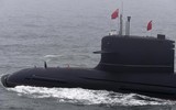 [ẢNH] Tàu ngầm hạt nhân Trung Quốc bị phát giác khi đeo bám nhóm tàu sân bay Anh