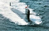 [ẢNH] Tàu ngầm hạt nhân Trung Quốc bị phát giác khi đeo bám nhóm tàu sân bay Anh